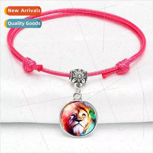 Creative mple African on Braided Rope Bracelet Length Adjust