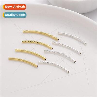 Copper  flower semi-circular bend DIY handmade homemade brac