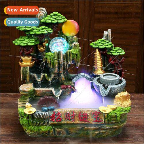 flowing water crafts resin rockery personalized creative off