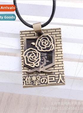 Popular Anime Attack on Titan  Necklace Anime Necklace Perip