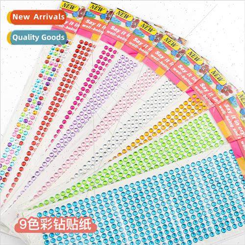 DIY photo album handbook book decorative diamond stickers 50