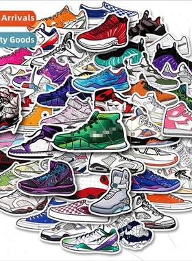 50 Sneaker Culture Stickers Not Repeatable Sneakers Men and