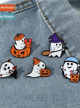 Halloween Creative Hundreds of Metal Brooch Cute Personalize