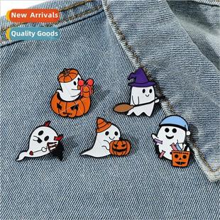Hundreds Metal Brooch Personalize Halloween Cute Creative