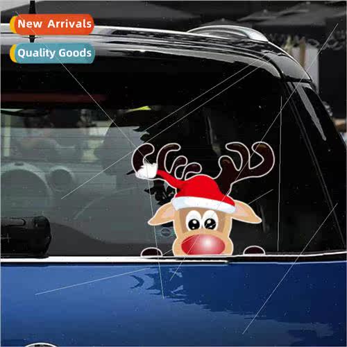 Christmas new window sticker decoration side window bumper S
