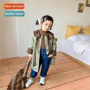 windbreaker 2023 new Japanese winter long and Girls fall