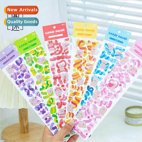 Smell Stickers Candy House Series Hand-painted Cartoon Cute