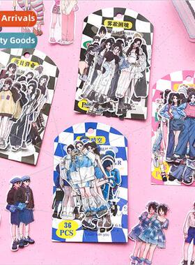 Salt sweet out of the set character sticker pack pet washi i