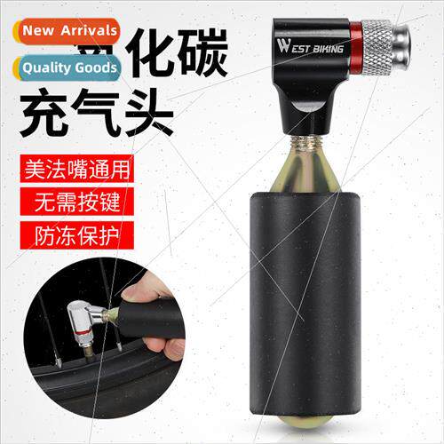 Bicycle CO2 CO2 pump Fainflatable portable mountain bike rid