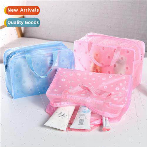 Flower wash bag travel travel waterproof storage and organiz