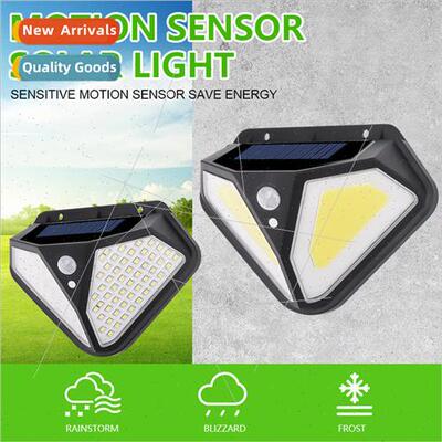 new solar wall light two sides 102 LED body sensor light out
