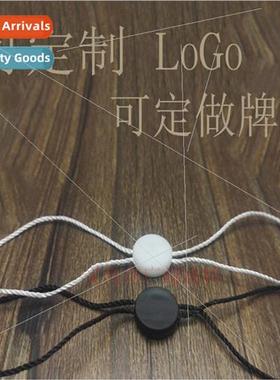 Blank universal double plug LOGO hang tag rope line processi