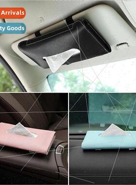 Car cartoon tissue box Car hanging sun visor sunroof drawer