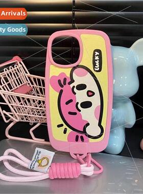 Japan and  Korea ins cartoon cute Nini 适用 iPhone 14 lanyar