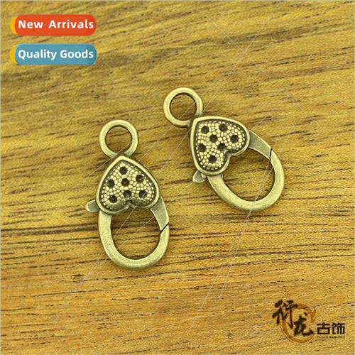 DIY jewelry materials retro alloy lobster buckle accessories