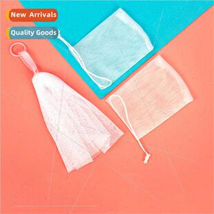 Double Layer Lathering Mesh Soap Bag Facial Wash Face Handma
