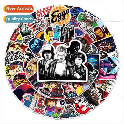 51 pcs of Stranger Things cartoon graffiti American drama ha