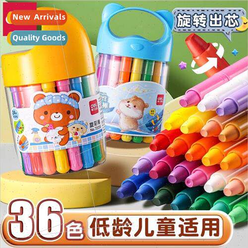 24 colors oil painting stick 72056 childrens 5 rotating 4 cr