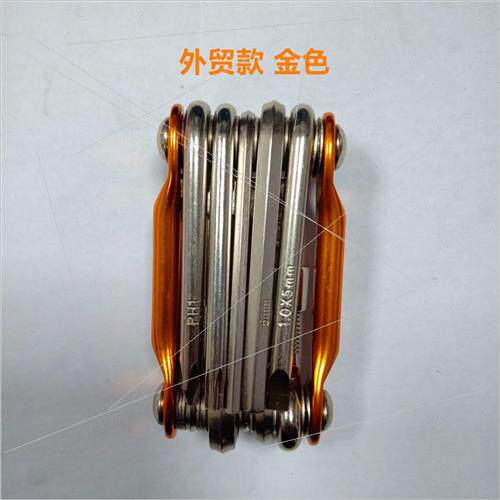 Colorful Aluminum Combination Tools Mountain Bike Repair Too