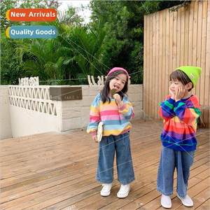 Childrens sweater 2023 spring boys and girls Korean of the