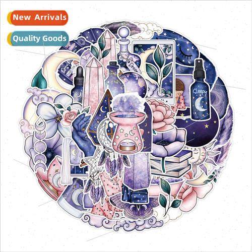 50 pcs of colorful magic graffiti stickers luggage car lapto
