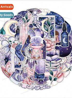 50 pcs of colorful magic graffiti stickers luggage car lapto