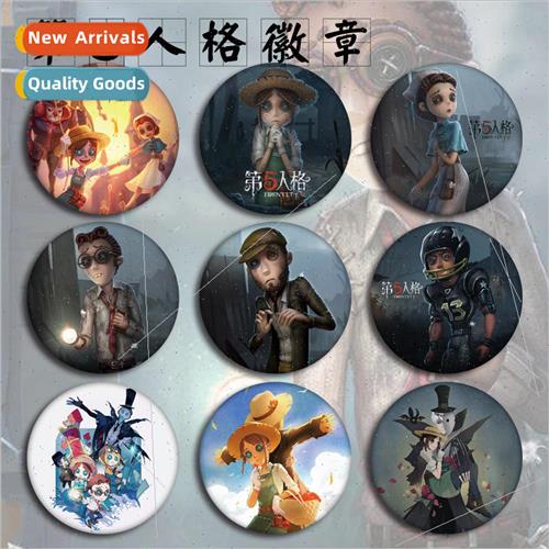 Anime Badge Fifth Person Tinplate Badge Pin