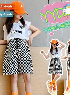 Childrens clothing girls suit summer fashionable older girls