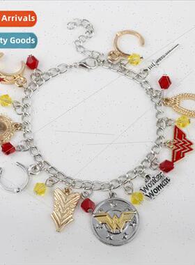 Movie Peripherals Wonder Woman Combo Womens Bracelet DIY Ave
