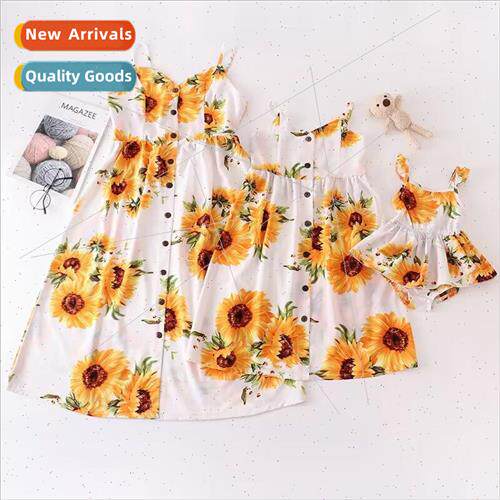 Mother and daughter dresses new wind parent-child cardigan l