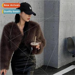 winter thickened fox fall imitation and short Korea ultra