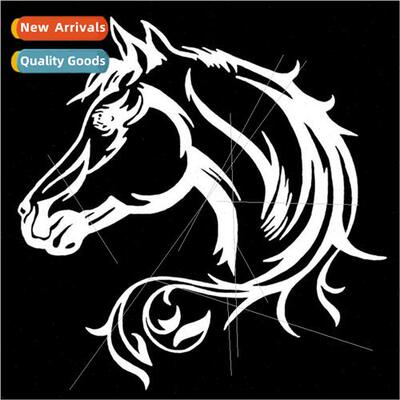 Car Stickers Engraved Reflective Stickers HORSE Car Stickers
