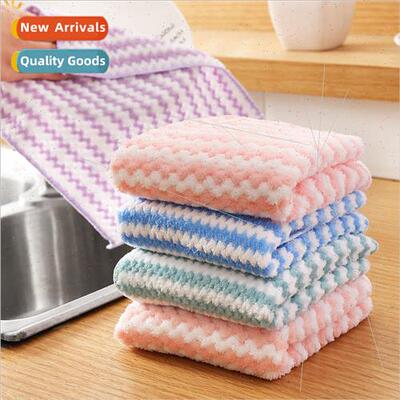 Household dishcloths -stick rags kitchen supplies absorbent