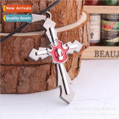 Anime Peripherals Shinigami Necklace Cross Necklace