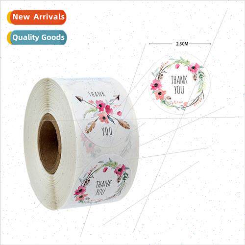 1 inch floral thankyou thank you diy gift present envelope s