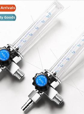 1/4PT Threaded 7mm Barbed Argon Gas Flow Meter Welding Weldi