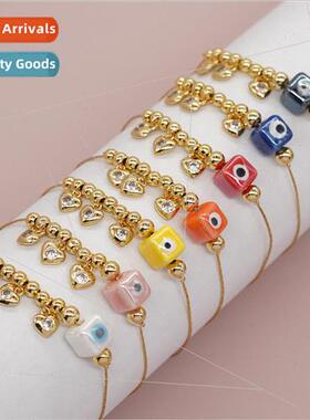 che design sense of light wind colorful quadrilateral cerami