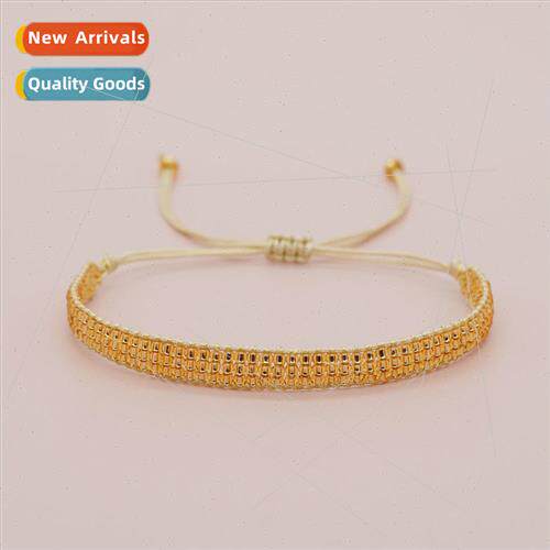 Christmas gift bohemian light luxury  fashion rice beads han