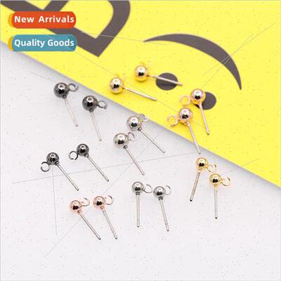 diy earrings material titanium steel 18k color preservation