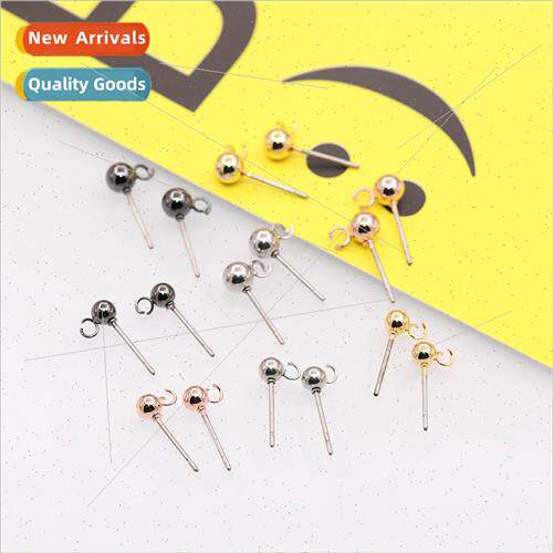 diy earrings material titanium steel 18k color preservation