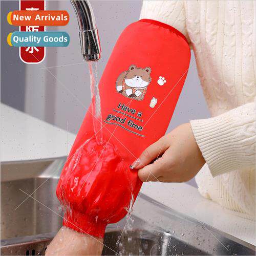 New waterproof greaseproof sleeve female home use fall and w