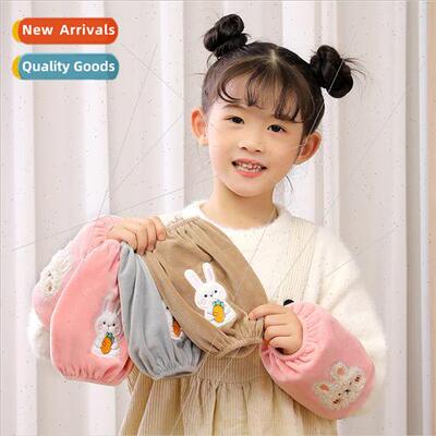 Autumn and winter boys and girls cute sleeve head childrens