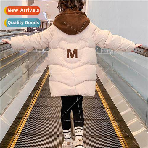 Girls down jacket winter 2023 new 适用eign- childrens clothi