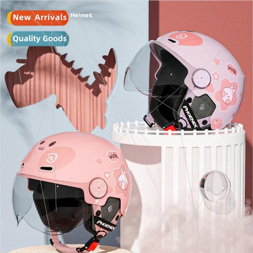TK02 childrens electric motorcycle helmet boy and girl crash