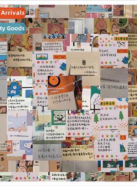 50 cartoon note pad graffiti stickers luggage notebook water