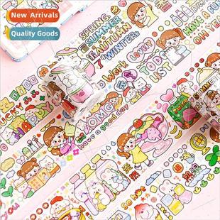 meatball oil sauce cute special cartoon Cocoa tape washi