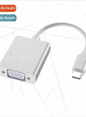 type-c hub to vga hd video adapter cable screen thrower lapt