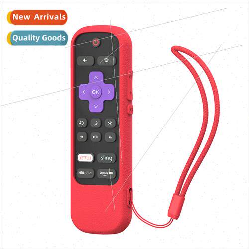 适用 tcl ROKU U6 TV remote control silicone cover anti-drop