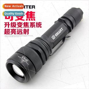 rechargeable king shot long zoom flashlight LED XML