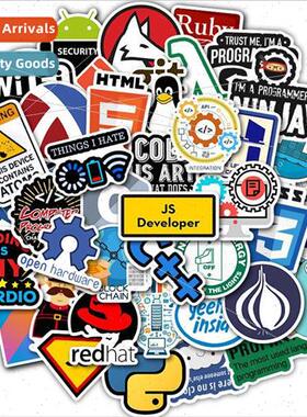 Pack of 50 Programmer Development Programming Graffiti Stick